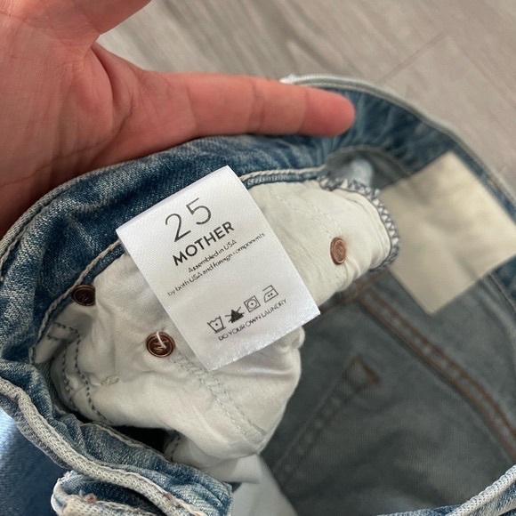 Mother denim tripper ankle jeans in misbeliever - Picture 3 of 6